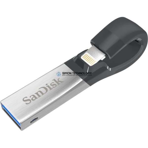 Аксессуар SanDisk iXpand Flash Laufwerk Lightning/USB3.0 64GB (SDIX30N-064G-GN6NN)
