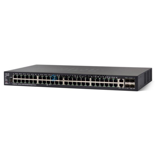 Коммутаторы Cisco Small Business SF550X-48 - Switch - 100 Mbps - 48-Port - Rack-Modul (SF550X-48-K9-EU)