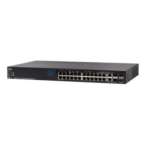 Коммутаторы Cisco Small Business 550X Series Stackable Managed Switch SG550X-24MPP PoE+ - Switch - 1.000 Mbps (SG550X-24MPP-K9-EU)