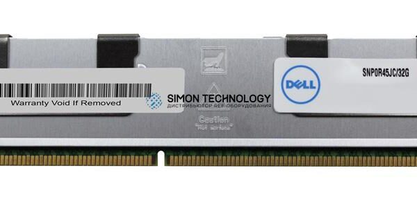 Оперативная память Dell DELL 32GB DDR3 1333MHz 4Rx4 1.35V RDIMM (SNP0R45JC)