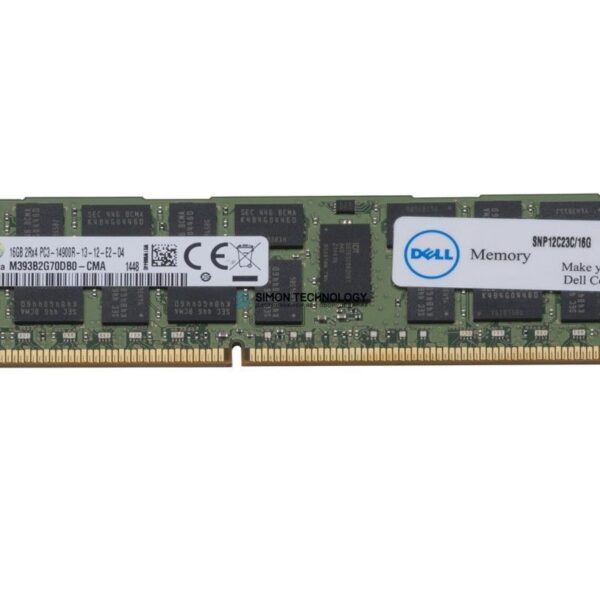 Оперативная память Dell SAMSUNG 16GB DDR3 1866MHz 2Rx4 1.5V RDIMM (SNP12C23C)
