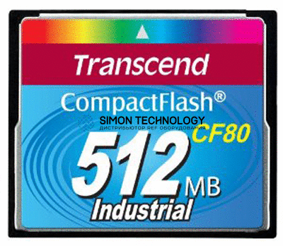Аксессуар Transcend compact flash Speicherkarte / 80x Speed (TS512MCF80)