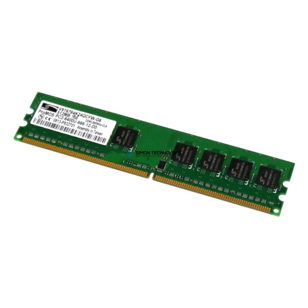 Оперативная память Promos Tech HP 512MB 1Rx8 PC2-6400U Memory Dimm (V916764K24QCFW-G6)