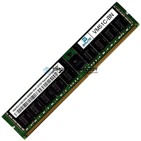 Оперативная память Dell DELL 16GB DDR4 2666MHz 2Rx8 1.2V RDIMM (VM51C-OEM)