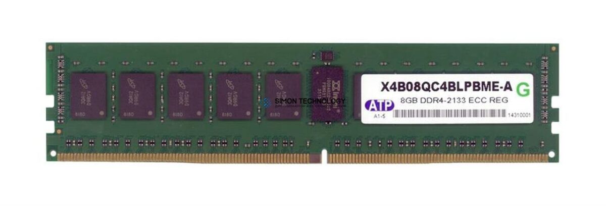 Оперативная память Atp Atelier ATP 8GB (1*8GB) 1RX4 PC4-17000R DDR4-2133MHZ RDIMM (X4B08QC4BLPBME-A)