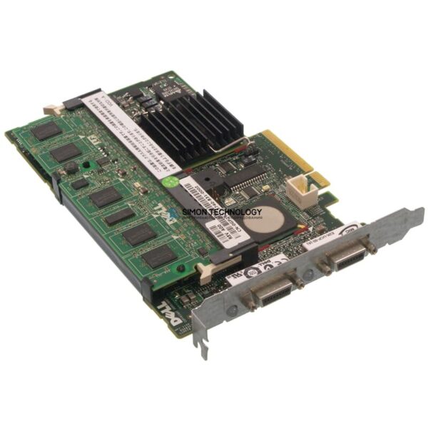 Контроллер Dell RAID-Controller PERC 5/E 8CH 256MB SAS PCI-E (0X8483)