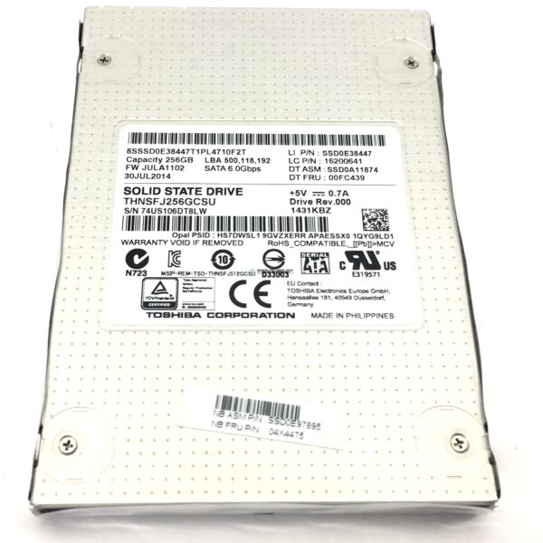 SSD Lenovo SATA-SSD 256GB SATA 6G 2,5' - (16200641)