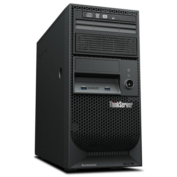 Сервер Lenovo TS140 E3-1226 V3/16GB (2x8)/600GB SSD 2.5"/MB/450W (70A5S0CTO)