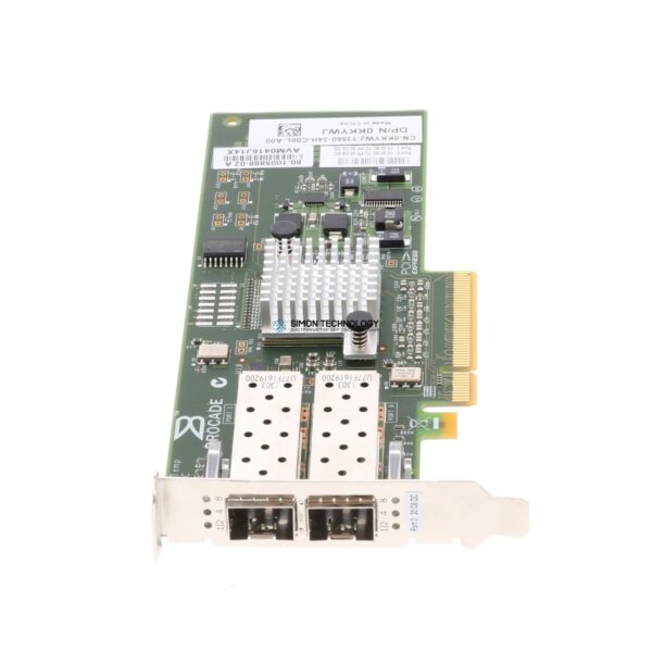 Контроллер Dell Brocade 825 8GB FC 2PORT PCI-E (KKYWJ)