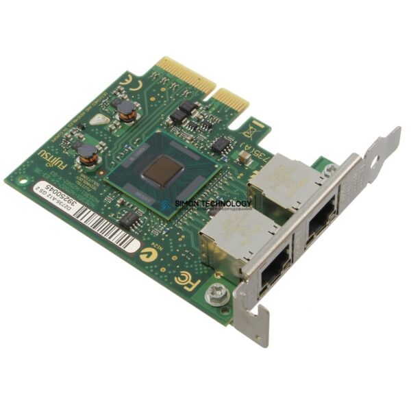 Сетевая карта Fujitsu Netzwerkkarte 2 Port Gigabit PCI-E LP - (10601562107)