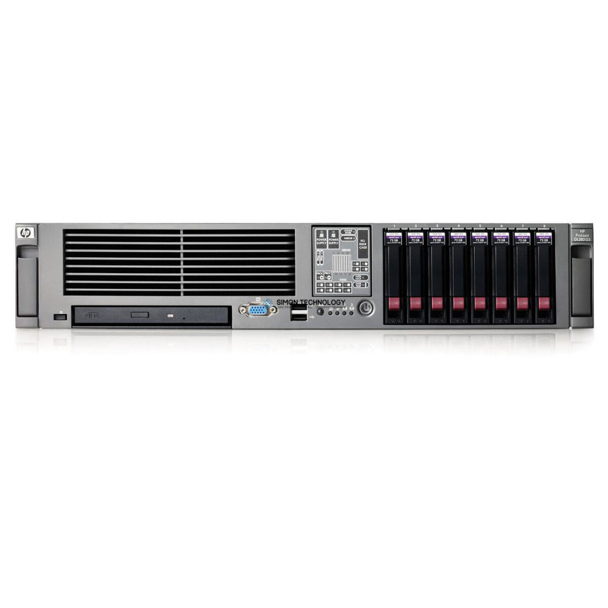 Сервер HP DL380 G5 E5420 2.50GHZ QC 2GB BASE RACK SVR (458567-421)