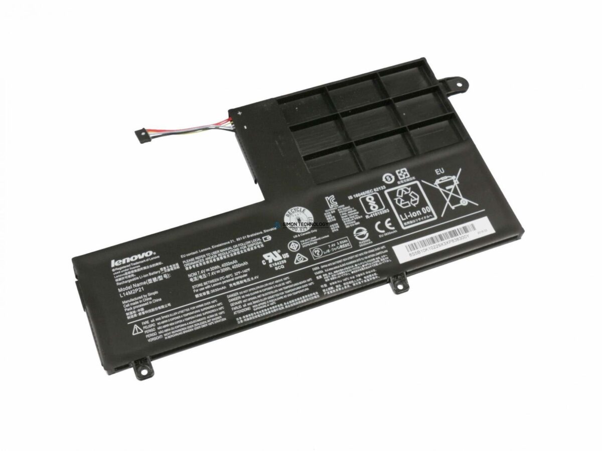 Батарея Lenovo Battery 30 WH 2 Cell - Batterie - 4.050 mAh (5B10K10182)