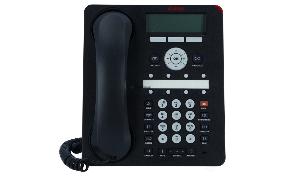 Avaya 1608-I 8Zeilen Schwarz IP-Telefon (700458532)