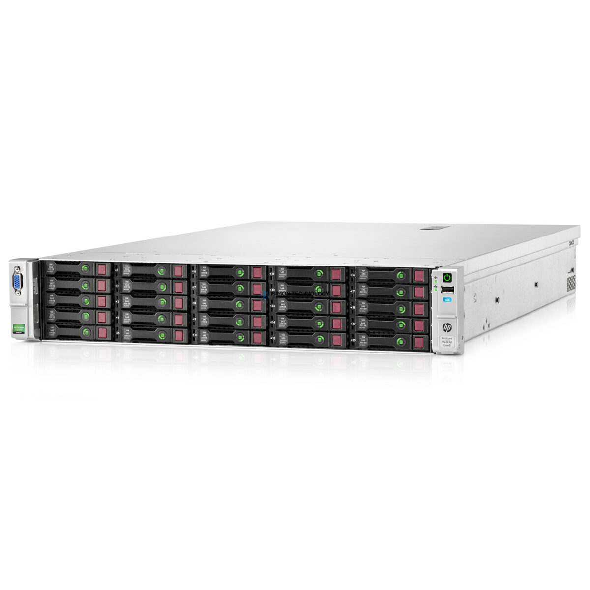 Сервер HP DL385P G8 6376 2P 32GB-R P420I/2GB 25 SFF 2X750W PS SVR (703932-421)