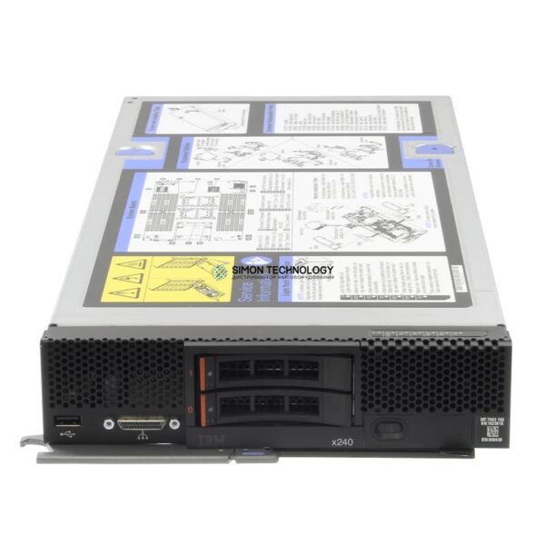 Сервер IBM Flex System Compute Node x240 2x 8C Xeon E5-2670 2,6GHz/32GB/1,2TB - (786310X)