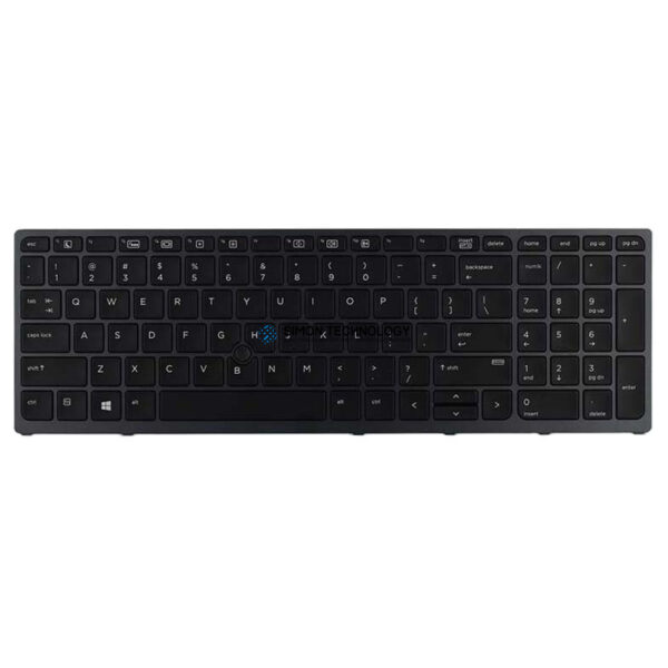 Клавиатура HP Backlit keyboard assembly (Germany) Tastatur (848311-041)