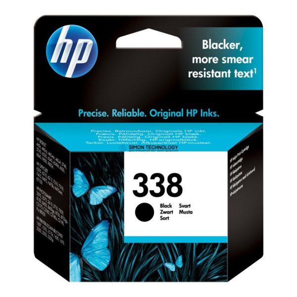 Картридж HP 338 ink cartridge black 11ml 450 pages - Original - Tintenpatrone (C8765EE#ABE)