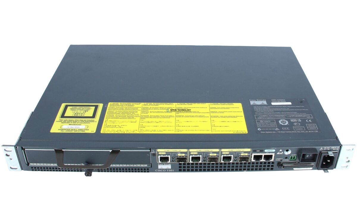 Маршрутизатор Cisco 7301 chassis, 256MB memory, A/C power,64MB Flash (CISCO7301)