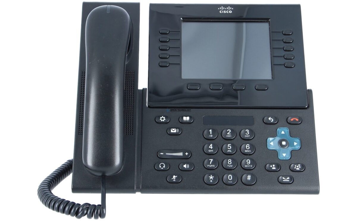 Cisco Unified IP Endpoint 8961, Charcoal, Thick handset (CP-8961-C-K9=)