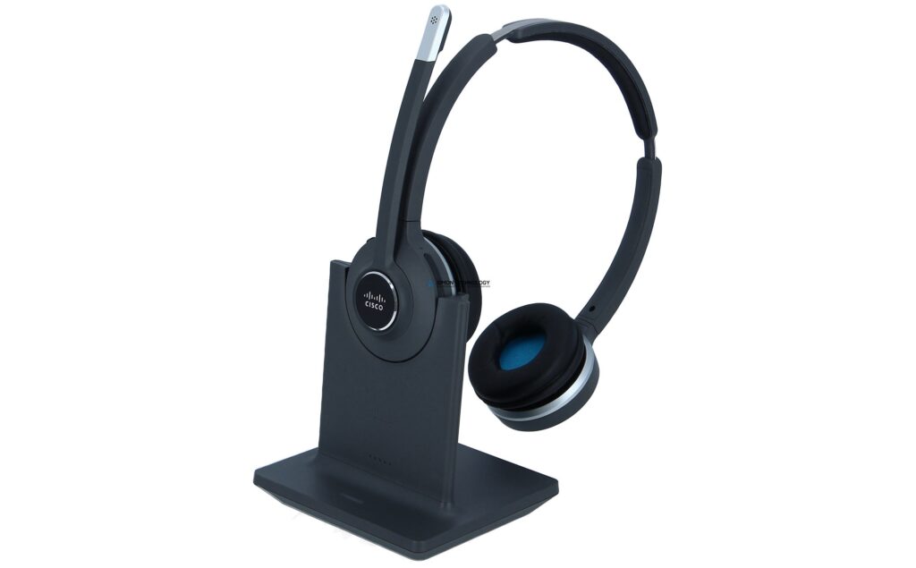 Cisco 562 Wireless Dual — DECT Headset with Stand (CP-HS-WL-562-S-EU=)
