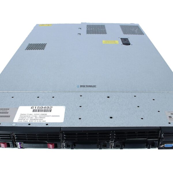 Сервер HP DL360 G7 SSF Server,2x E5620,16GB (2x8GB) DDR3 RAM,no HDD,2xPSU (DL360G7_config3)