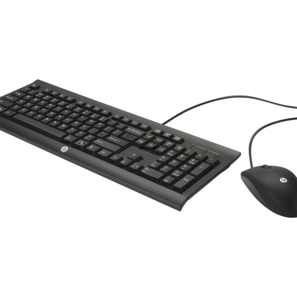 HP C2500 Desktop - Tastatur - Optisch - 3 Tasten QWERTZ - Schwarz (H3C53AA#ABD)