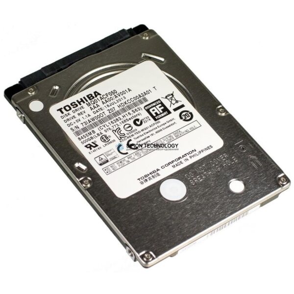 Жесткий диск Toshiba 500GB 7.2K 6G 2.5 SATA HDD REF (MQ01ACF050)