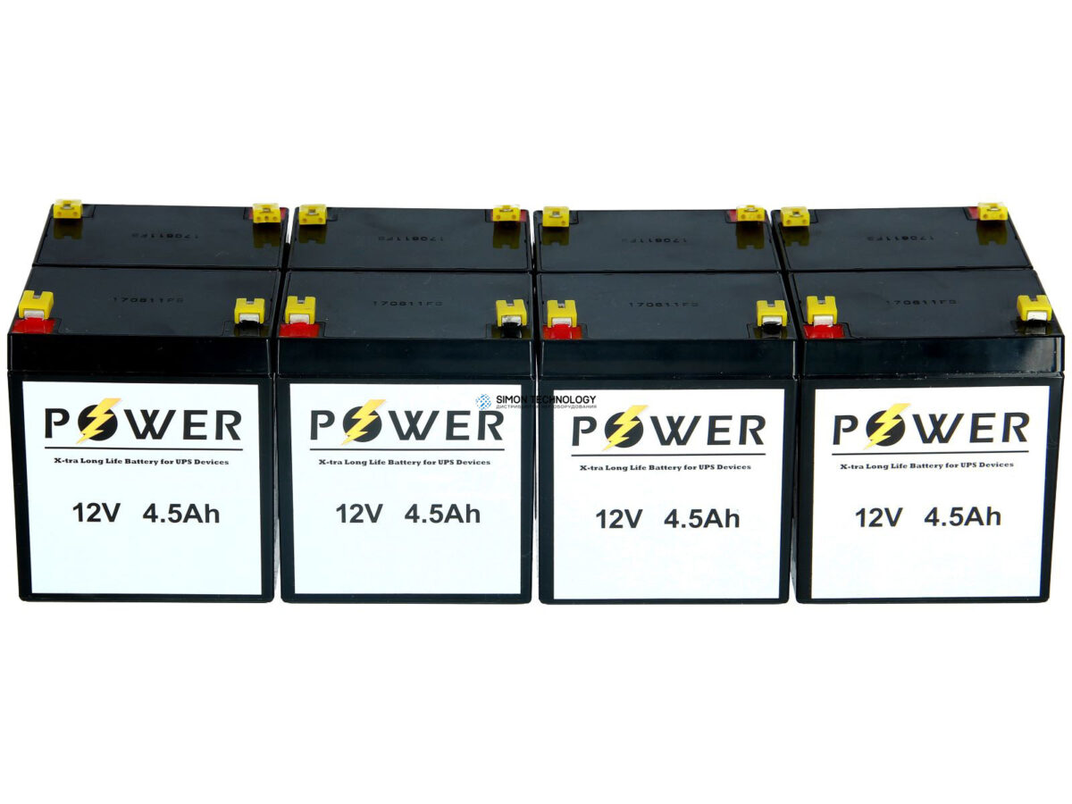 Батарея POWER PB-10228 - Ersatzbatterie für APC USV Akku für APC Smart UPS 2200 Akku, Akku für APC Smart (PB-10228)