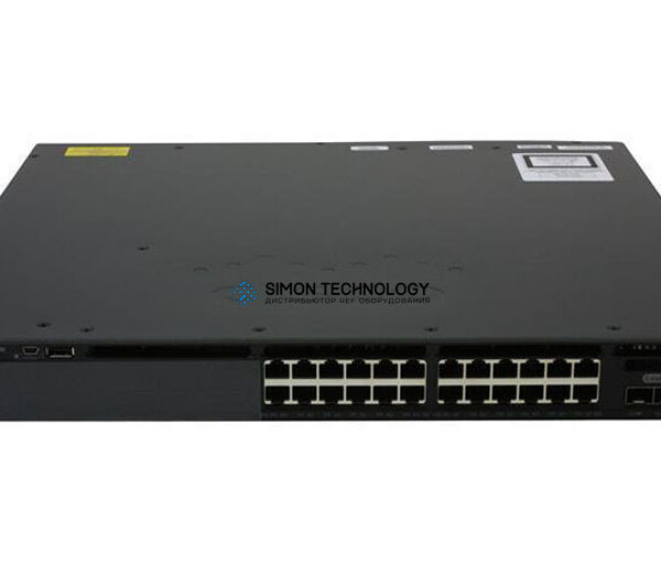 Коммутатор Cisco Catalyst 3650 24 Port PoE 4x1G Uplink IP Services (WS-C3650-24PS-E)