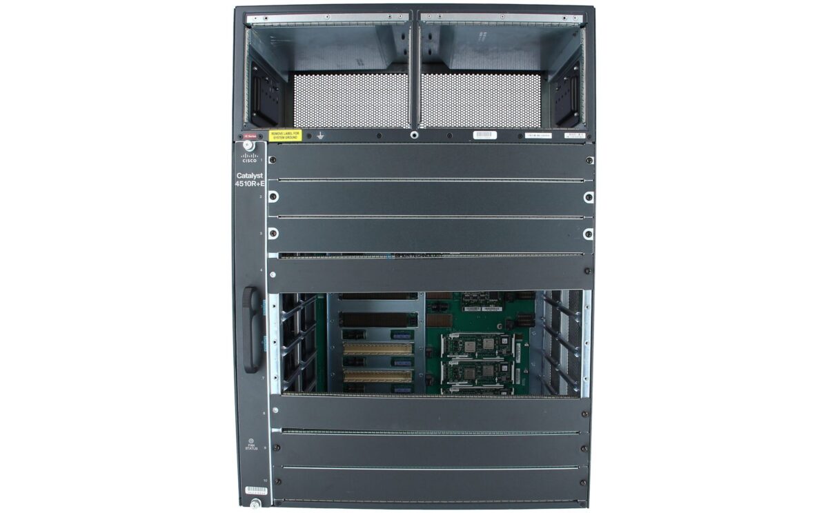 Cisco Catalyst4500E 10 slot chassis for 48Gbps/slot (WS-C4510R+E=)