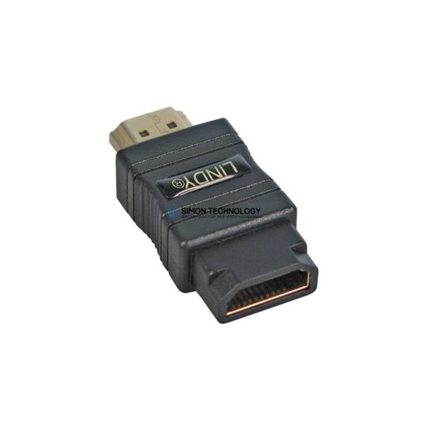 Адаптер Lindy Electronics Lindy HDMI Adapter. Gold Plated. M/F. Black (41231)