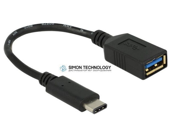 Адаптер Delock Adapterkabel USB-C Stecker/USB3.0 Buchse (65634)