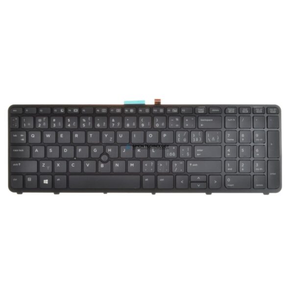 Клавиатура HP DualPoint - Tastatur - Tschechisch - f?r ZBook 15 Mobile Wo (733688-FL1)