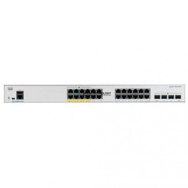 Коммутатор Cisco Catalyst 1000 24 port GE, POE, 4 x 10G SFP New (C1000-24P-4X-L)