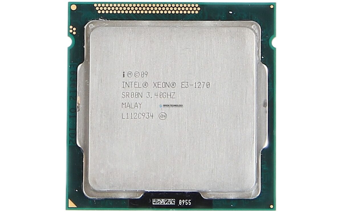 Процессор Dell Intel Xeon Quad Core 3.40GHz 8MB Cache SR00N LGA1155 Pr (E3-1270)