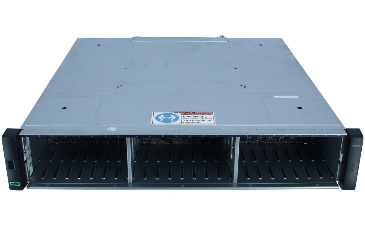 СХД HPE - Modular Smart Array 1040 Dual Controller SFF Storage DAS Festplatten-Array (E7W00A)