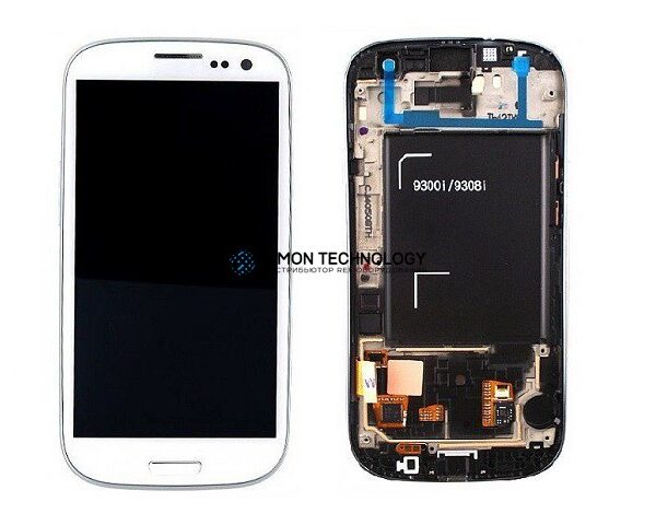 Samsung Sam g Front LCD Asm Neo White GT-I9301 Galaxy S3 (GH97-15472B)