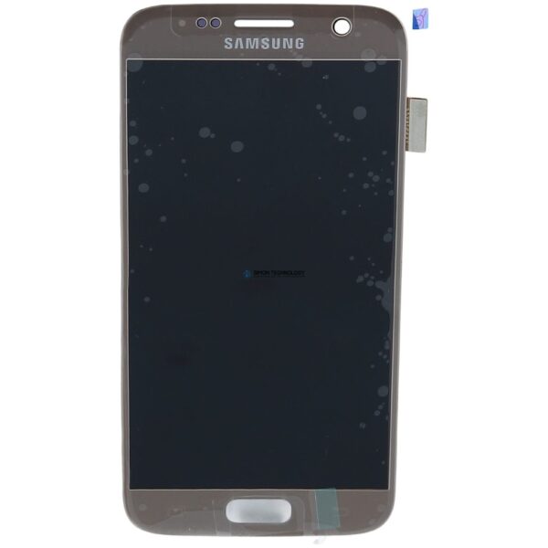Samsung Sam g Front LCD Asm Gold SM-G930 Galaxy S7 (GH97-18523C)