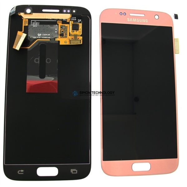 Samsung Sam g Front LCD Asm Rose Gold SM-G930 Galaxy S7 (GH97-18523E)