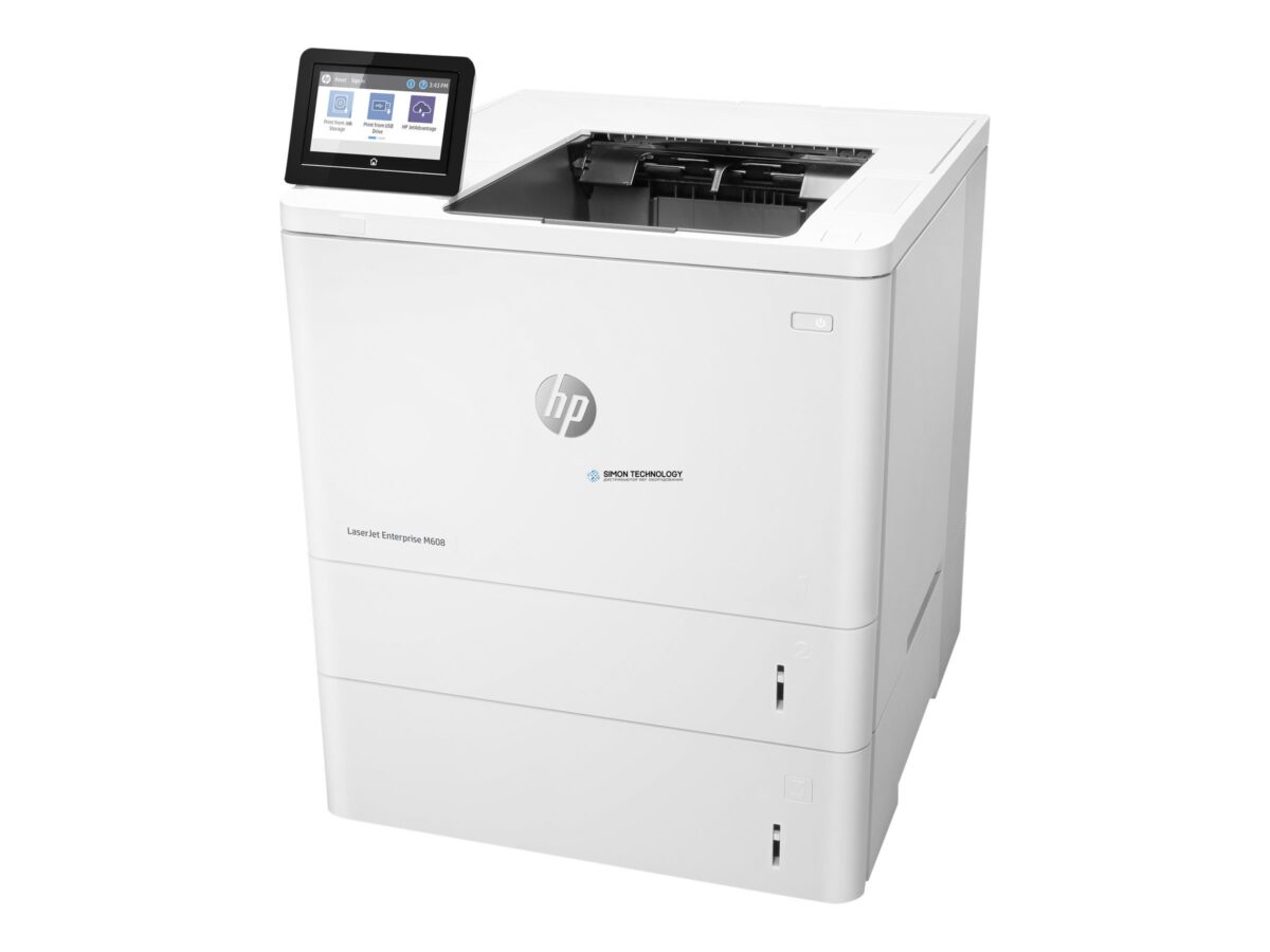 Принтер HP LaserJet Enterprise M608x - Drucker s/w Laser/LED-Druck - 61 ppm (K0Q19A#B19)