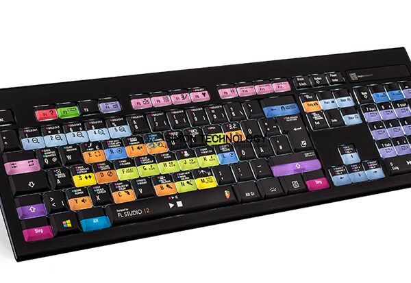Клавиатура Logickeyboard FL Studio Astra BL dt. (PC) (LKB-FLS-APBH-DE)