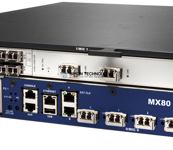 Маршрутизатор Juniper MX-series MX80 - Router - an Rack montierbar (MX80-AC)