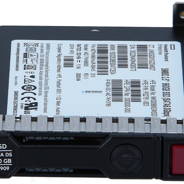 SSD HPE Enterprise - Mixed Use - 960 GB SSD - Hot-Swap - 2.5" SFF (6.4 cm SFF) (P09716-B21)