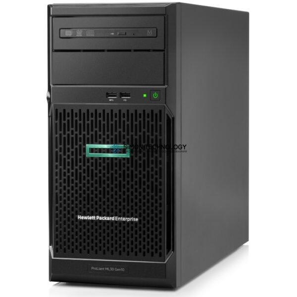 Сервер HP ProLiant ML30 Gen10 - Server - Tower - 4U - 1-Weg - 1 x Xeon E-2224 / 3.4 GHz - RAM 16 GB - SATA - Hot-Swap 6.4 cm (2.5") NEW (P16930-421)