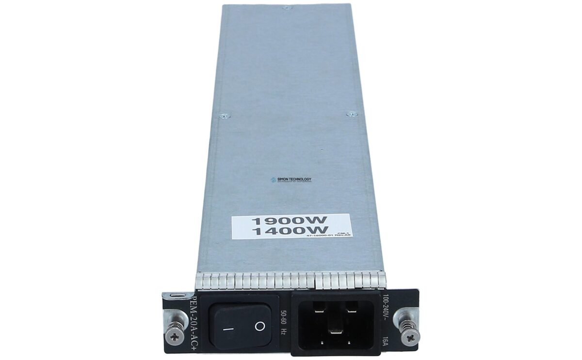 Блок питания Cisco PwrEntryMod use w/1400W AC P/S for CISCO7603, WS-C6503 (PEM-20A-AC+=)
