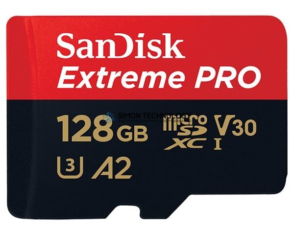 SanDisk Extreme Pro MicroSD 128GB V30 UHS-I (SDSQXCY-128G-GN6MA)