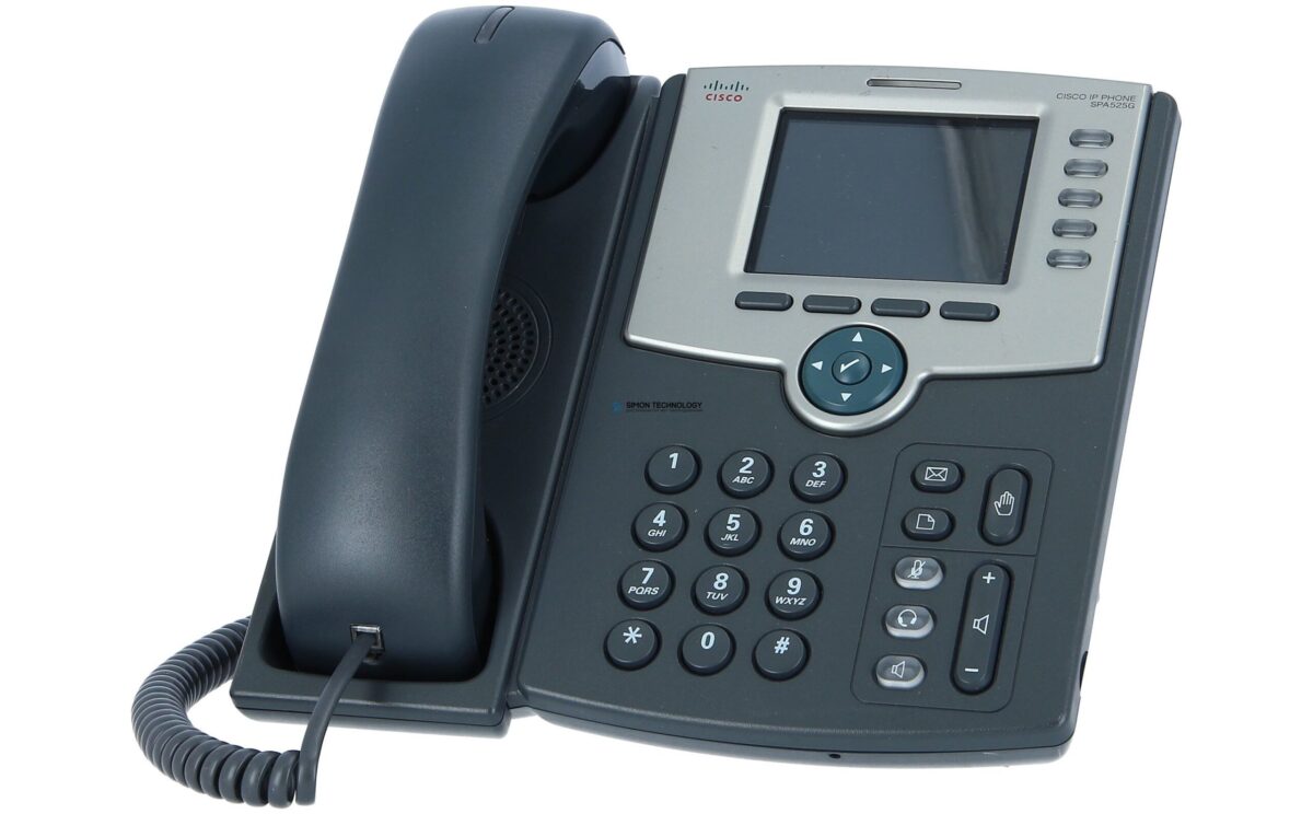 Cisco LINKSYS - 5-Line IP Phone with Color Display, PoE, 802.11g, Bluetooth (SPA525G2)